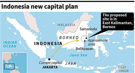 인도네시아 수도 이전 계획
